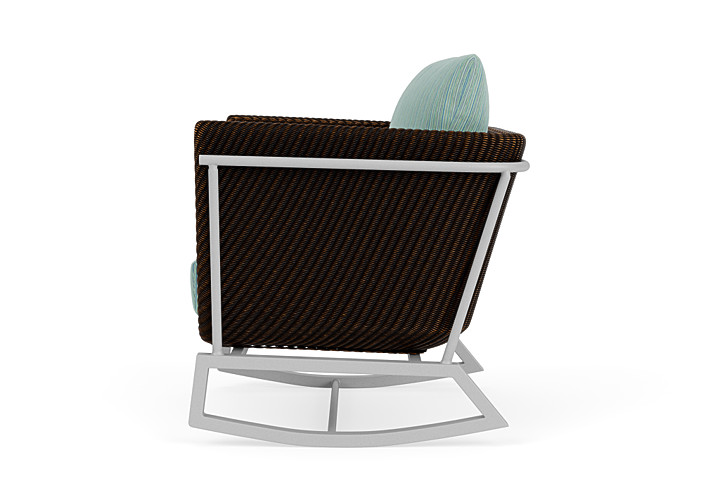 Lloyd Flanders™ Solstice Lounge Rocker - Mink, Metallic Silver