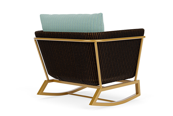 Lloyd Flanders™ Solstice Lounge Rocker - Mink, Metallic Gold