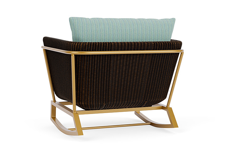 Lloyd Flanders™ Solstice Lounge Rocker - Mink, Metallic Gold