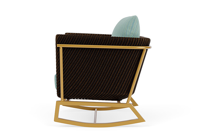 Lloyd Flanders™ Solstice Lounge Rocker - Mink, Metallic Gold