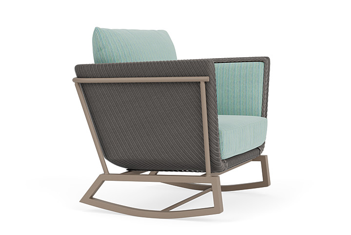 Lloyd Flanders™ Solstice Lounge Rocker - Pewter, French Beige