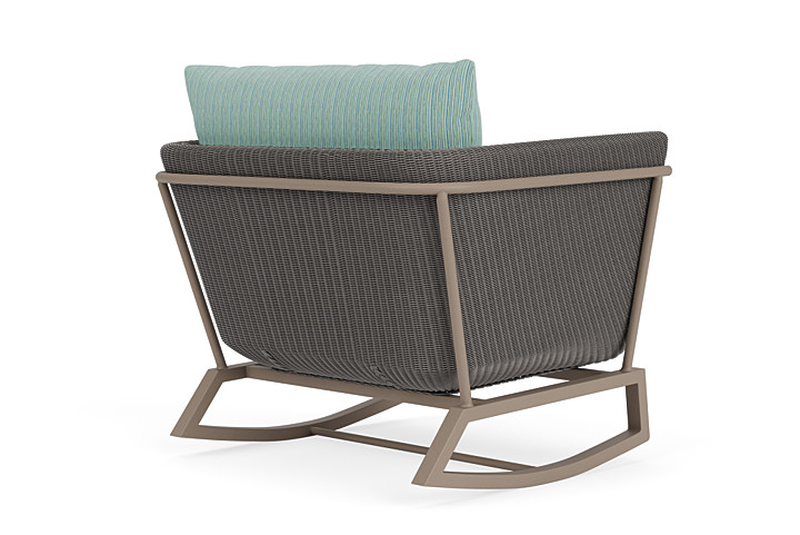 Lloyd Flanders™ Solstice Lounge Rocker - Pewter, French Beige