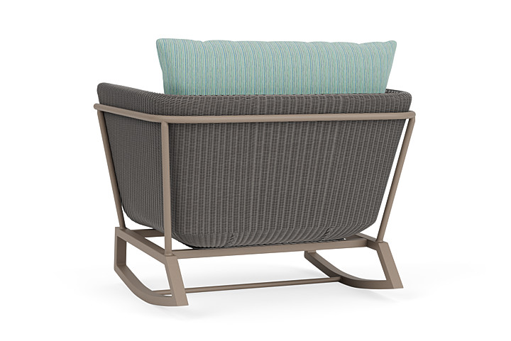 Lloyd Flanders™ Solstice Lounge Rocker - Pewter, French Beige