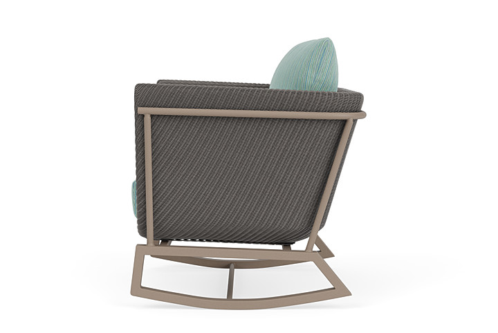 Lloyd Flanders™ Solstice Lounge Rocker - Pewter, French Beige