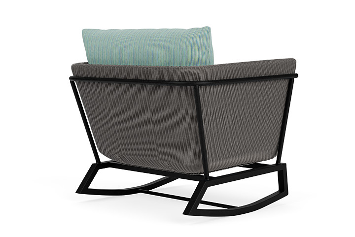 Lloyd Flanders™ Solstice Lounge Rocker - Pewter, Ebony