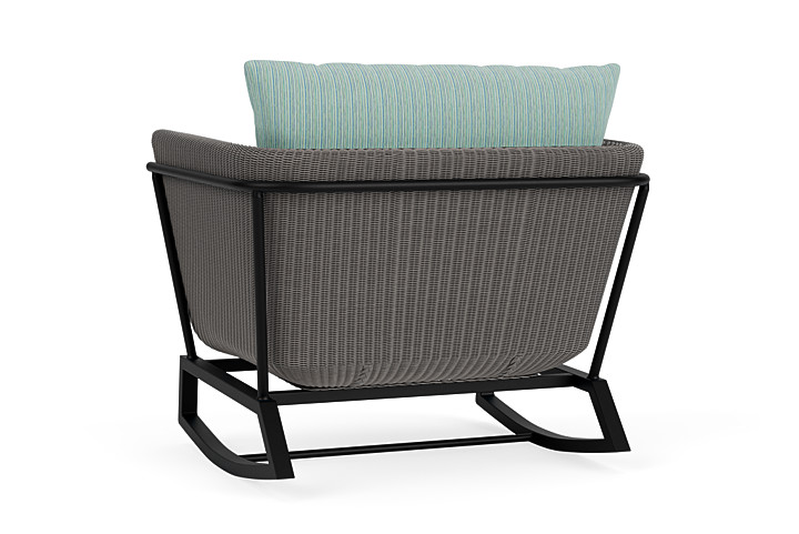 Lloyd Flanders™ Solstice Lounge Rocker - Pewter, Ebony