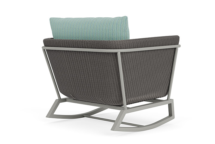 Lloyd Flanders™ Solstice Lounge Rocker - Pewter, Platinum