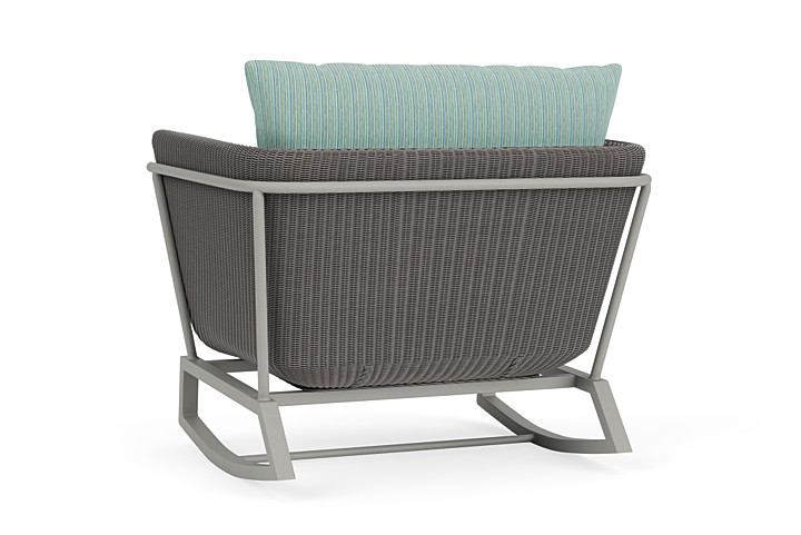 Lloyd Flanders™ Solstice Lounge Rocker - Pewter, Platinum