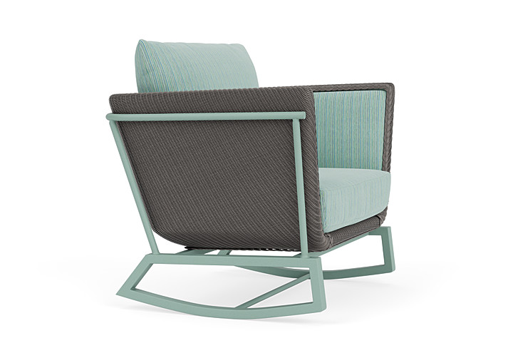 Lloyd Flanders™ Solstice Lounge Rocker - Pewter, Sea Glass