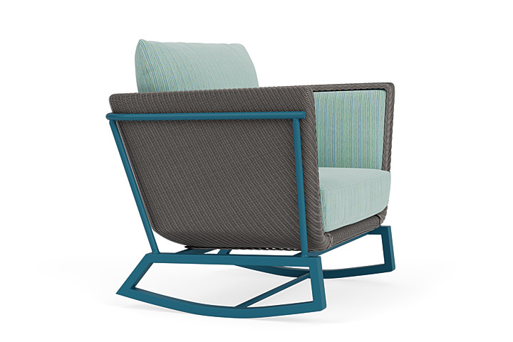 Lloyd Flanders™ Solstice Lounge Rocker - Pewter, Peacock