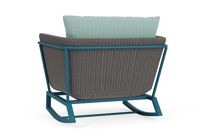 Lloyd Flanders™ Solstice Lounge Rocker - Pewter, Peacock