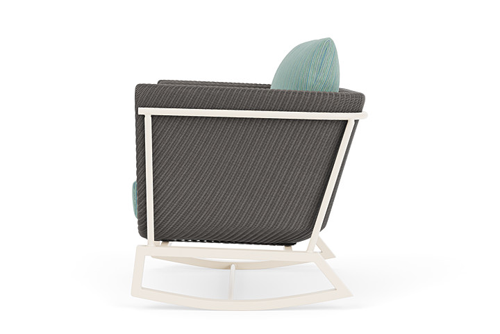 Lloyd Flanders™ Solstice Lounge Rocker - Pewter, Ivory