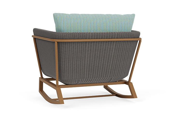 Lloyd Flanders™ Solstice Lounge Rocker - Pewter, Hickory