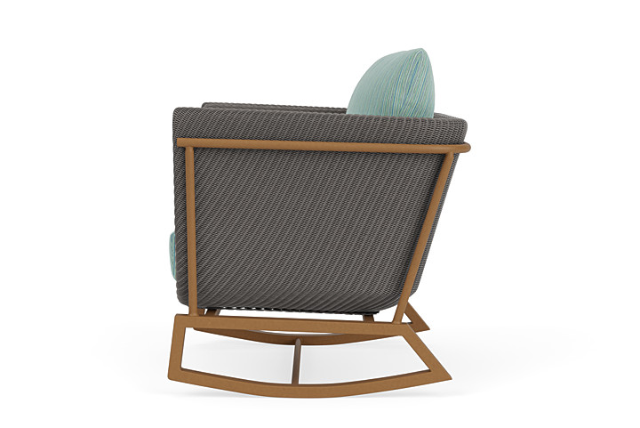 Lloyd Flanders™ Solstice Lounge Rocker - Pewter, Hickory