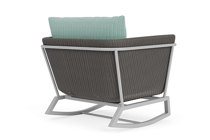 Lloyd Flanders™ Solstice Lounge Rocker - Pewter, Metallic Silver