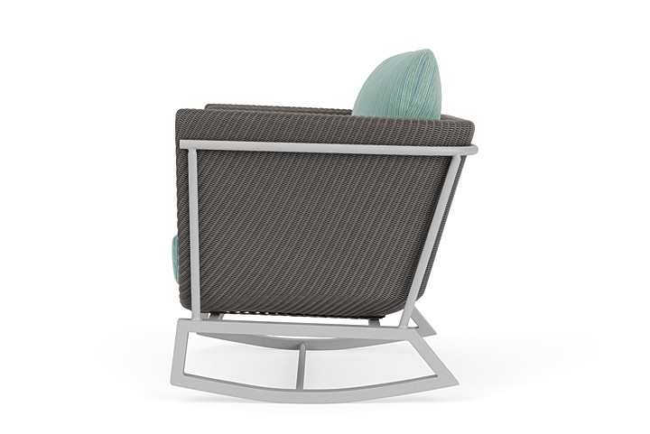 Lloyd Flanders™ Solstice Lounge Rocker - Pewter, Metallic Silver