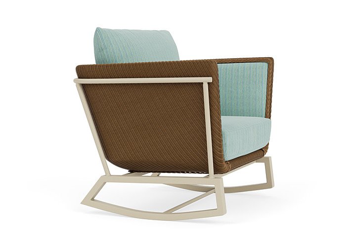 Lloyd Flanders™ Solstice Lounge Rocker - Hickory, Linen