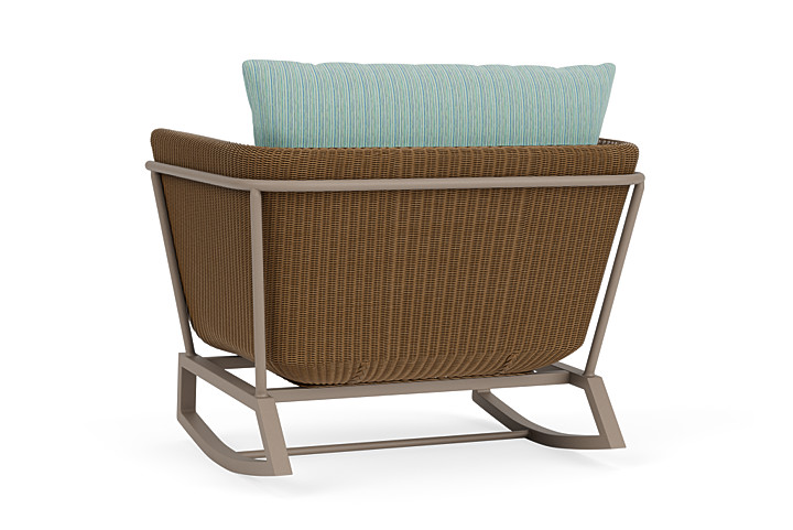 Lloyd Flanders™ Solstice Lounge Rocker - Hickory, French Beige