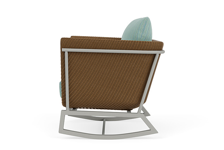 Lloyd Flanders™ Solstice Lounge Rocker - Hickory, Platinum