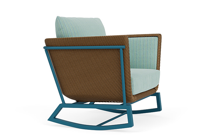 Lloyd Flanders™ Solstice Lounge Rocker - Hickory, Peacock