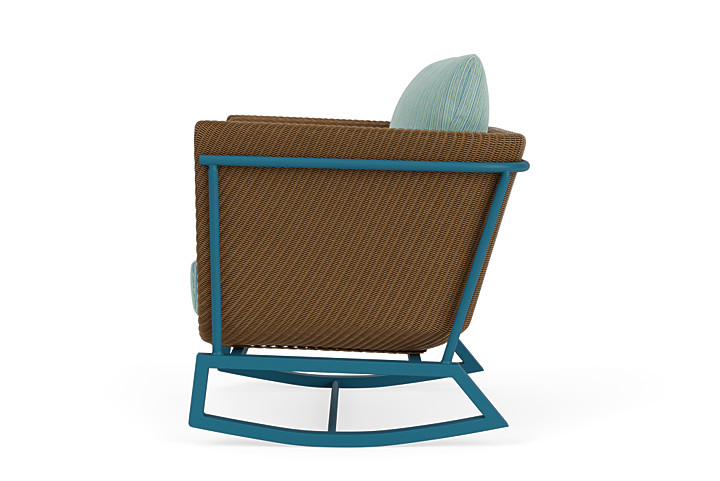 Lloyd Flanders™ Solstice Lounge Rocker - Hickory, Peacock