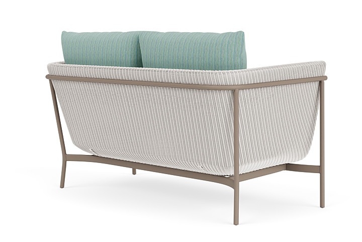 Lloyd Flanders™ Solstice Loveseat  - White, French Beige