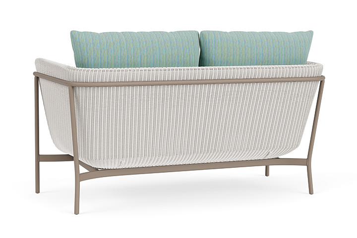 Lloyd Flanders™ Solstice Loveseat  - White, French Beige