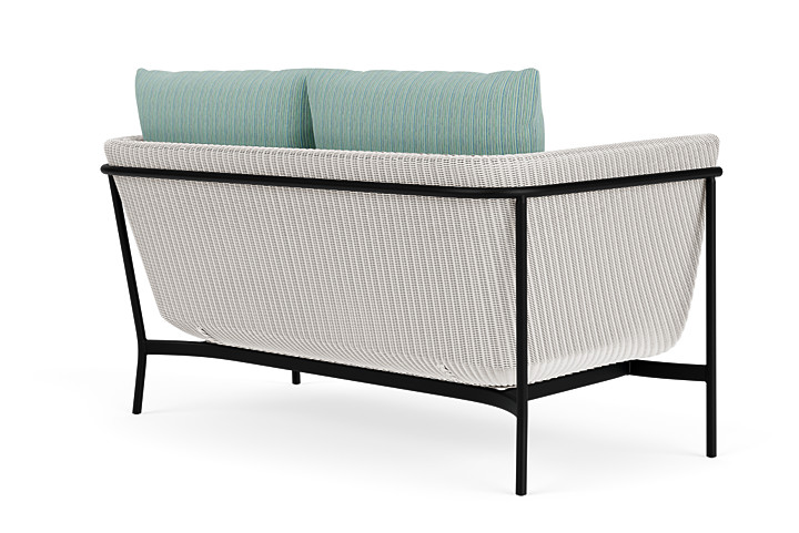 Lloyd Flanders™ Solstice Loveseat  - White, Ebony