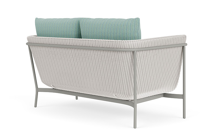 Lloyd Flanders™ Solstice Loveseat  - White, Platinum