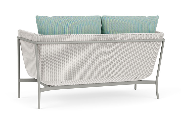 Lloyd Flanders™ Solstice Loveseat  - White, Platinum