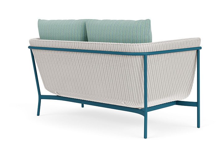 Lloyd Flanders™ Solstice Loveseat  - White, Peacock