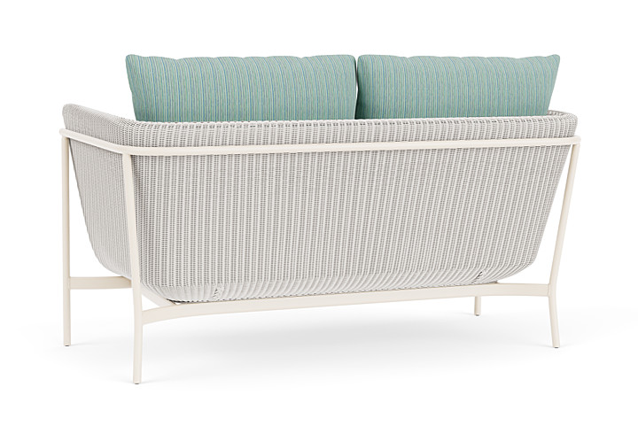 Lloyd Flanders™ Solstice Loveseat  - White, Ivory