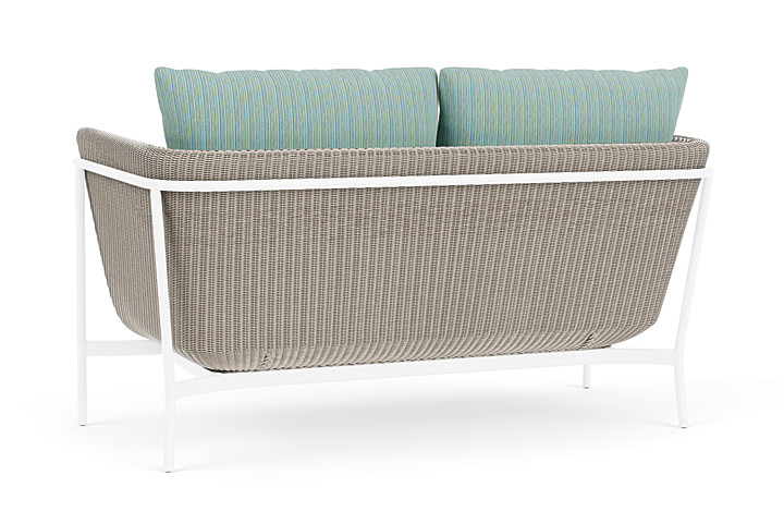 Lloyd Flanders™ Solstice Loveseat  - Linen, White