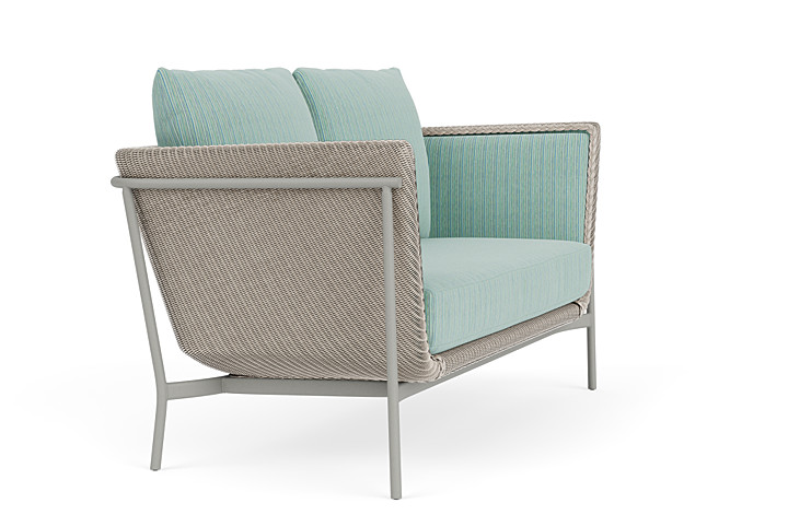 Lloyd Flanders™ Solstice Loveseat  - Linen, Platinum