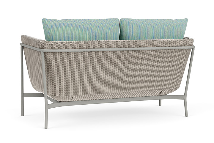 Lloyd Flanders™ Solstice Loveseat  - Linen, Platinum