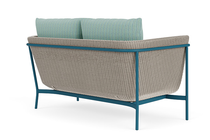 Lloyd Flanders™ Solstice Loveseat  - Linen, Peacock