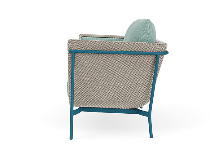 Lloyd Flanders™ Solstice Loveseat  - Linen, Peacock