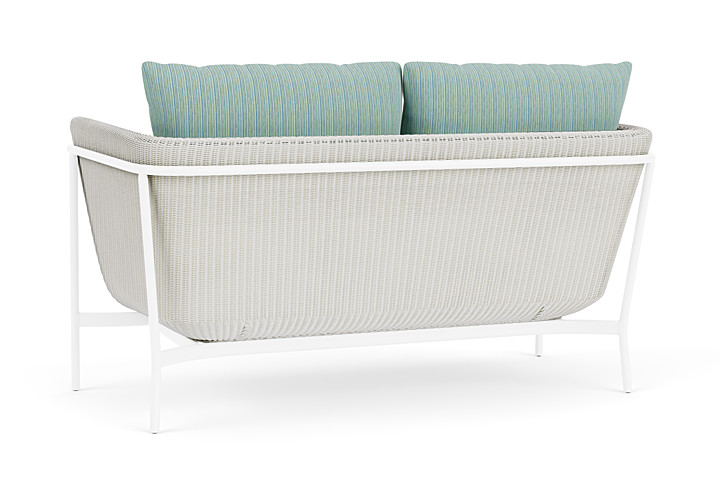 Lloyd Flanders™ Solstice Loveseat  - Matte White, White