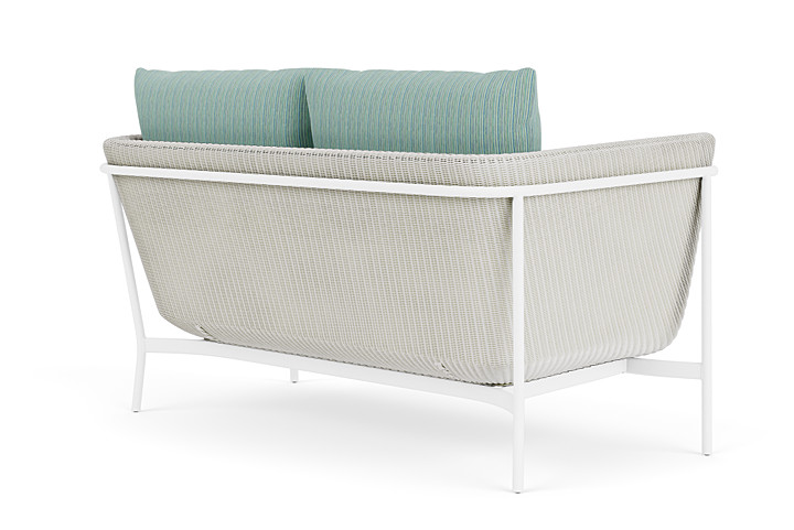 Lloyd Flanders™ Solstice Loveseat  - Matte White, Matte White