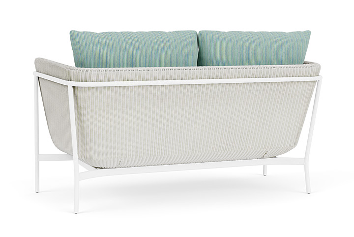 Lloyd Flanders™ Solstice Loveseat  - Matte White, Matte White