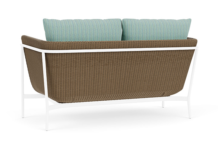 Lloyd Flanders™ Solstice Loveseat  - Fawn, White