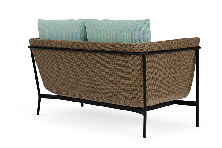 Lloyd Flanders™ Solstice Loveseat  - Fawn, Ebony