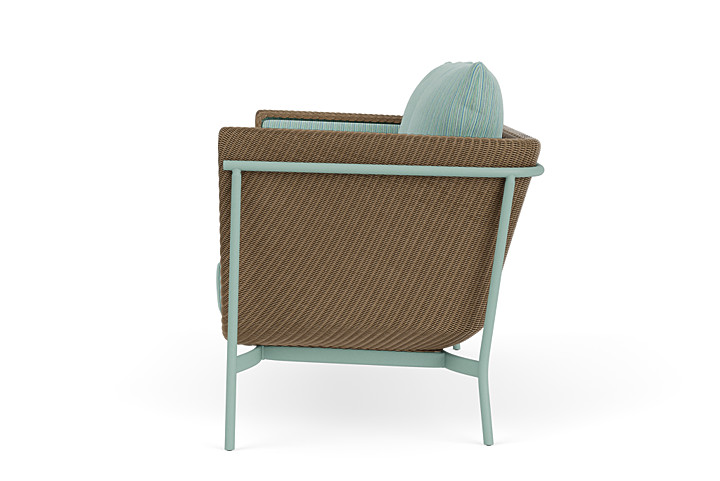 Lloyd Flanders™ Solstice Loveseat  - Fawn, Sea Glass