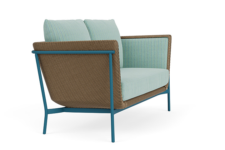 Lloyd Flanders™ Solstice Loveseat  - Fawn, Peacock