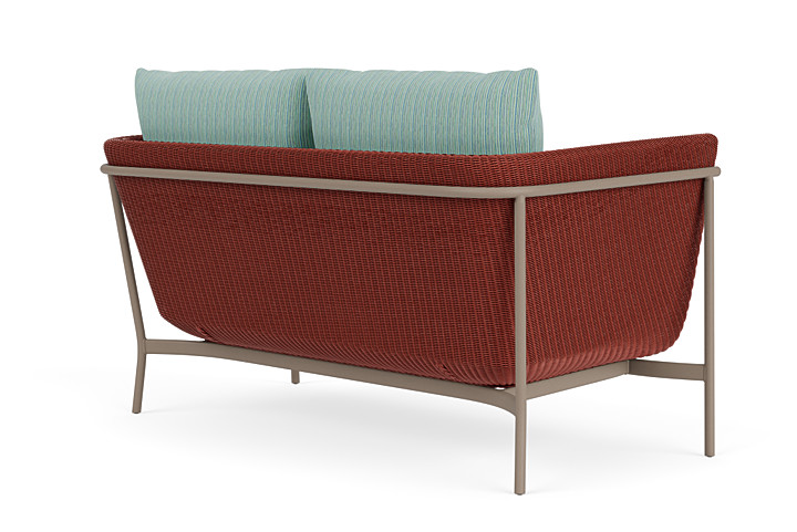 Lloyd Flanders™ Solstice Loveseat  - Terracotta, French Beige