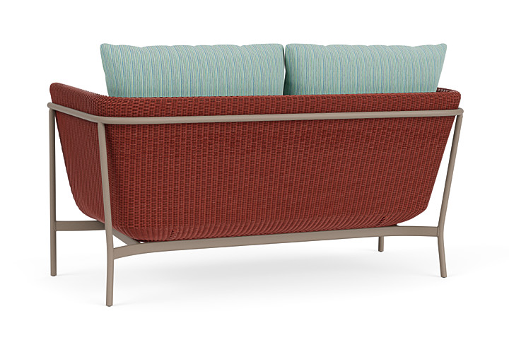 Lloyd Flanders™ Solstice Loveseat  - Terracotta, French Beige