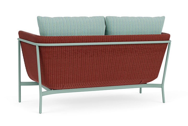 Lloyd Flanders™ Solstice Loveseat  - Terracotta, Sea Glass