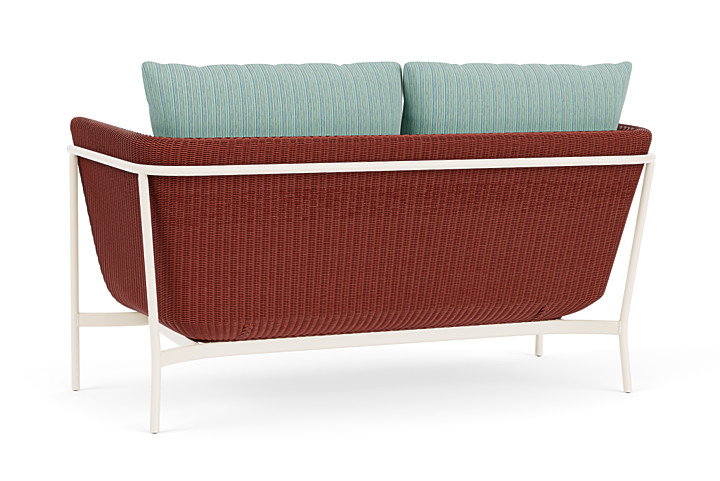 Lloyd Flanders™ Solstice Loveseat  - Terracotta, Ivory