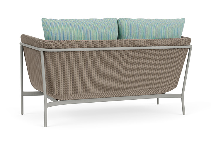 Lloyd Flanders™ Solstice Loveseat  - French Beige, Platinum