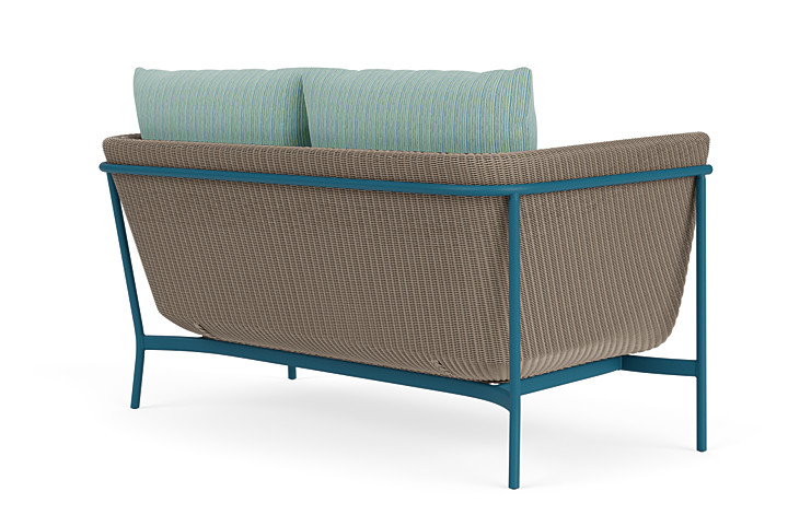 Lloyd Flanders™ Solstice Loveseat  - French Beige, Peacock